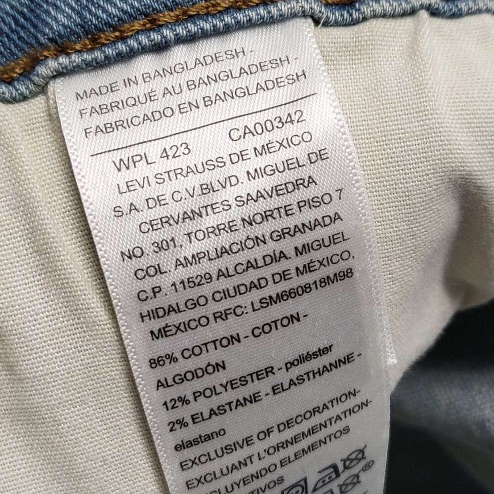 Levi Strauss Signature Jeans Mens Relaxed Fit 40X32 (Fit 42 X 32 ) Stretch - Picture 5 of 16